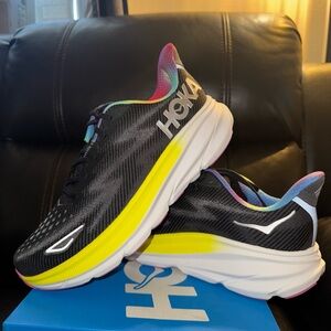 Hoka One One Mens Clifton 9 1127895 BAAB Running Shoes Sneakers Size 11 D